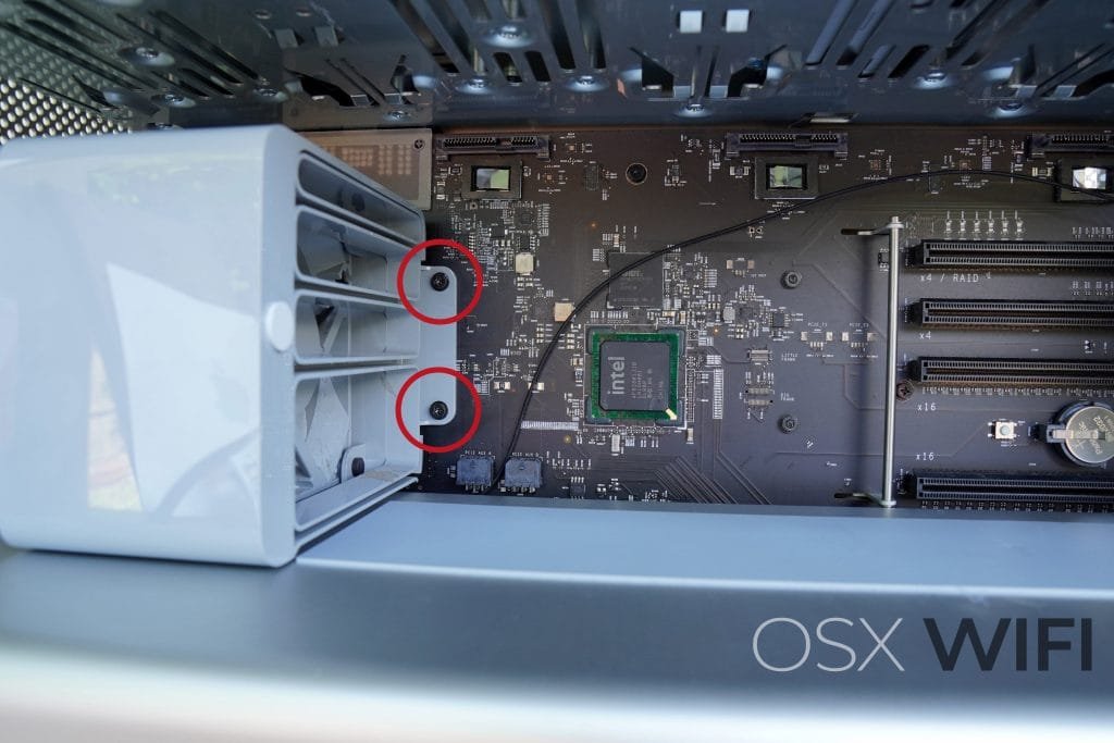 Mac Pro 2 screws osxwifi