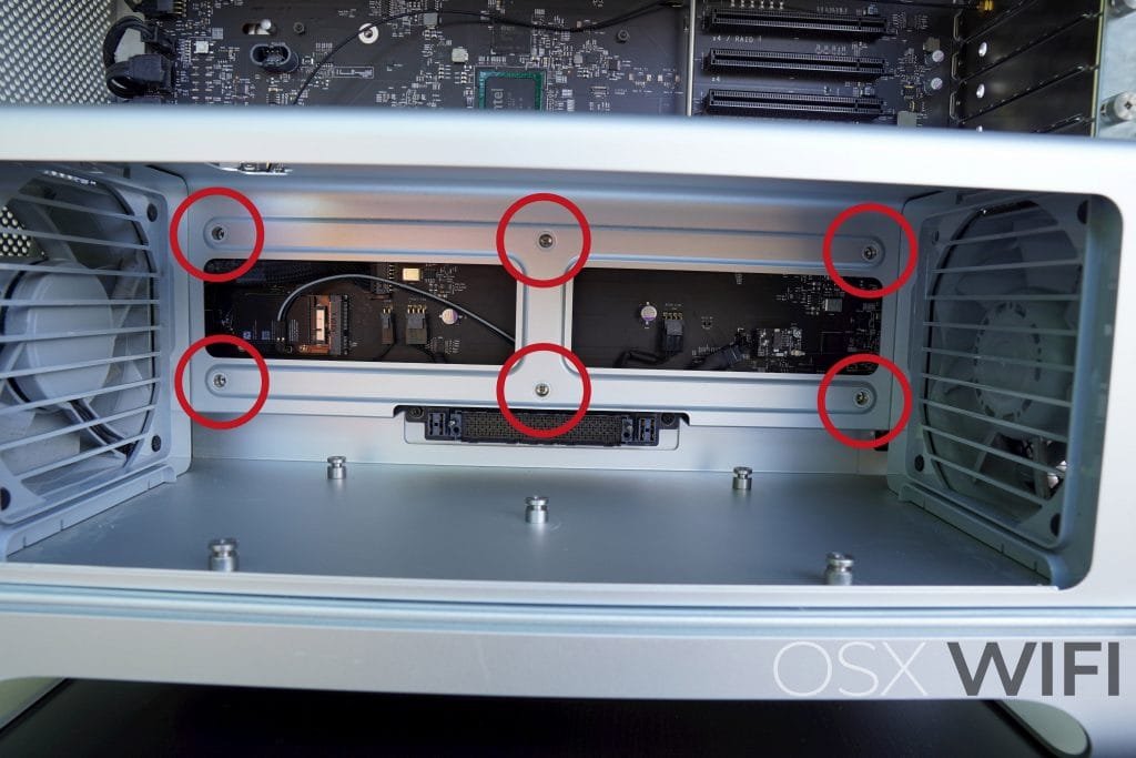 Mac Pro 6 screws osxwifi