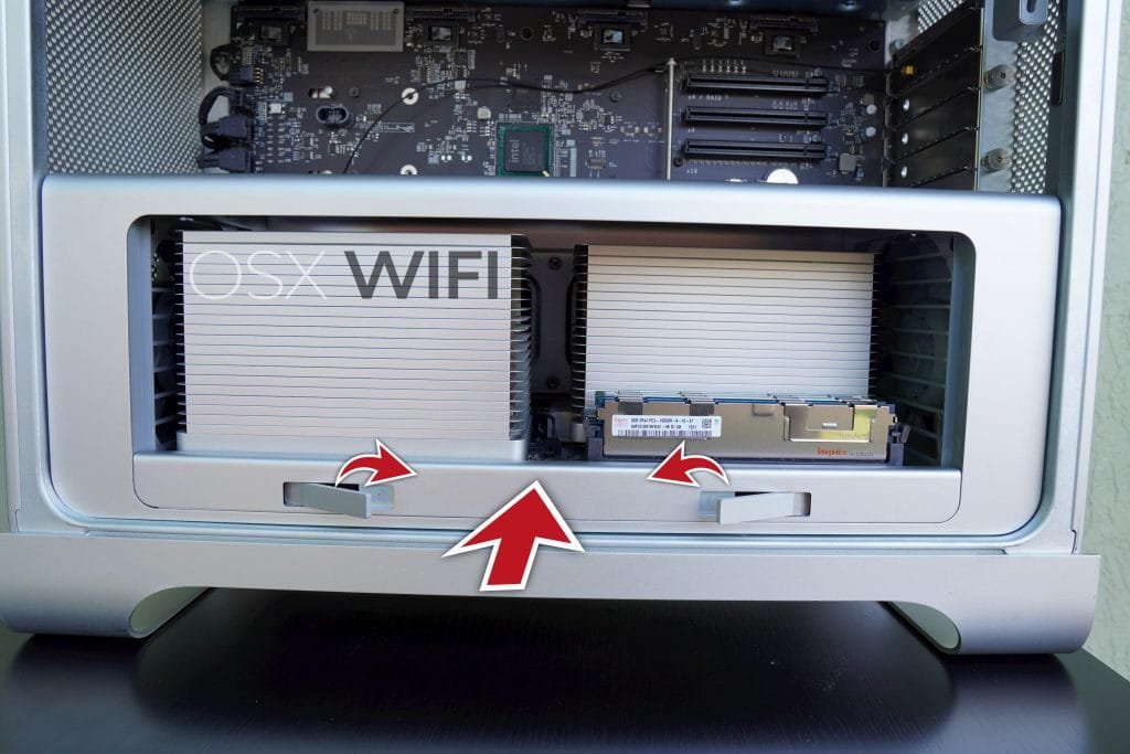 Mac Pro insert CPU tray osxwifi